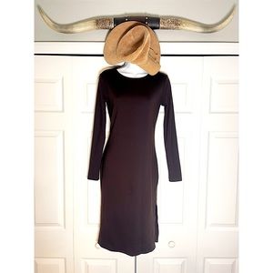 Philosophy MIDI dress small, deep brown